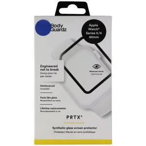 BodyGuardz PRTX Synthetic Glass Screen Protector for Apple Watch 40mm Series 5/4