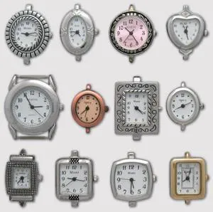 Dead Watch Faces for Parts - Set of 6 - Assorted Styles and Colors - Watch Faces - Final Sale