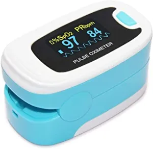 OxyWatch Pulse Oximeter W/Case- Lanyard-Pulse Rate