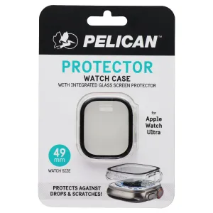 Pelican (49mm) Protector Watch Case for Apple Watch Ultra - Clear/Black