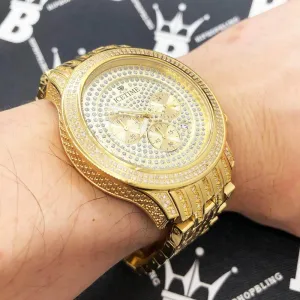 Prince 3.00cttw Diamond Hip Hop IceTime Watch