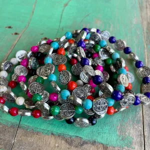 Round Bead Blessings Bracelet