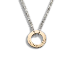 Silver|Gold Croí álainn single pendant