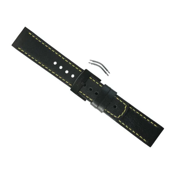 Suunto Elementum Terra Black/Yellow Leather Strap Kit Accessory